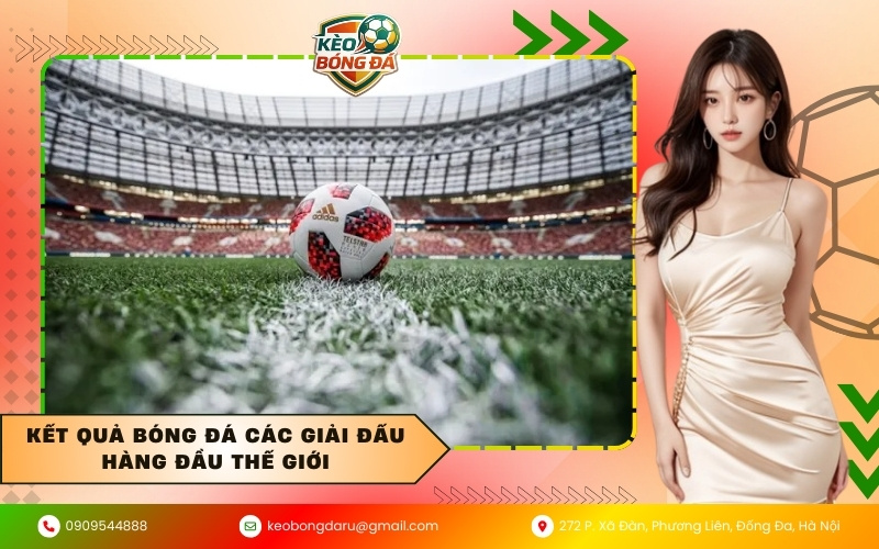 Kết quả bóng đá các giải đấu hàng đầu thế giới