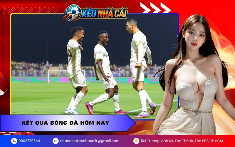 Kết quả bóng đá hôm nay