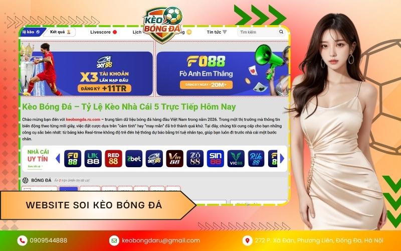 Website soi kèo bóng đá keobongda.ru.com